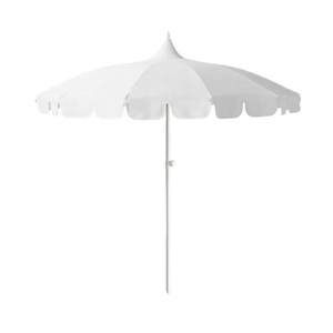 Sombrilla Cabana of White