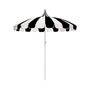 Sombrilla Cabana Black